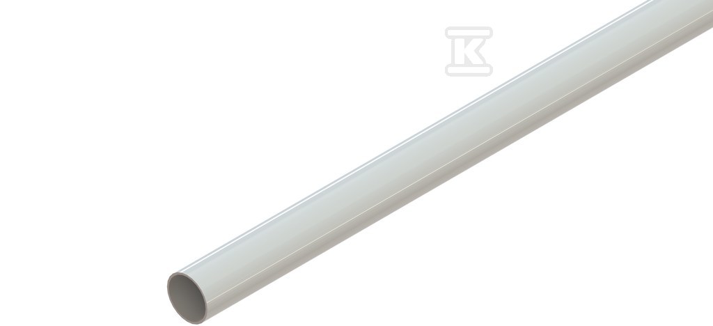 PVC wiring pipe, RL-22, white, length 3 - ONNLINE RL-22B